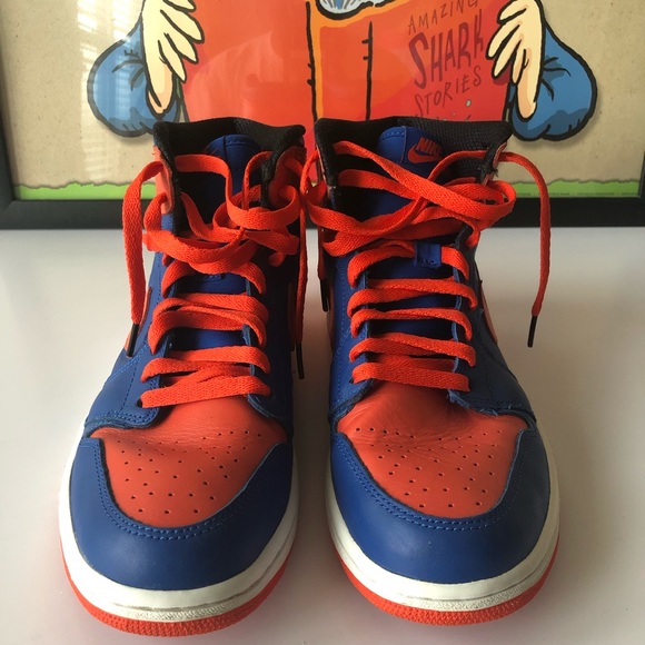 Nike Air Jordan 1 “ Knicks “ size 9 VNDS - Picture 3 of 7